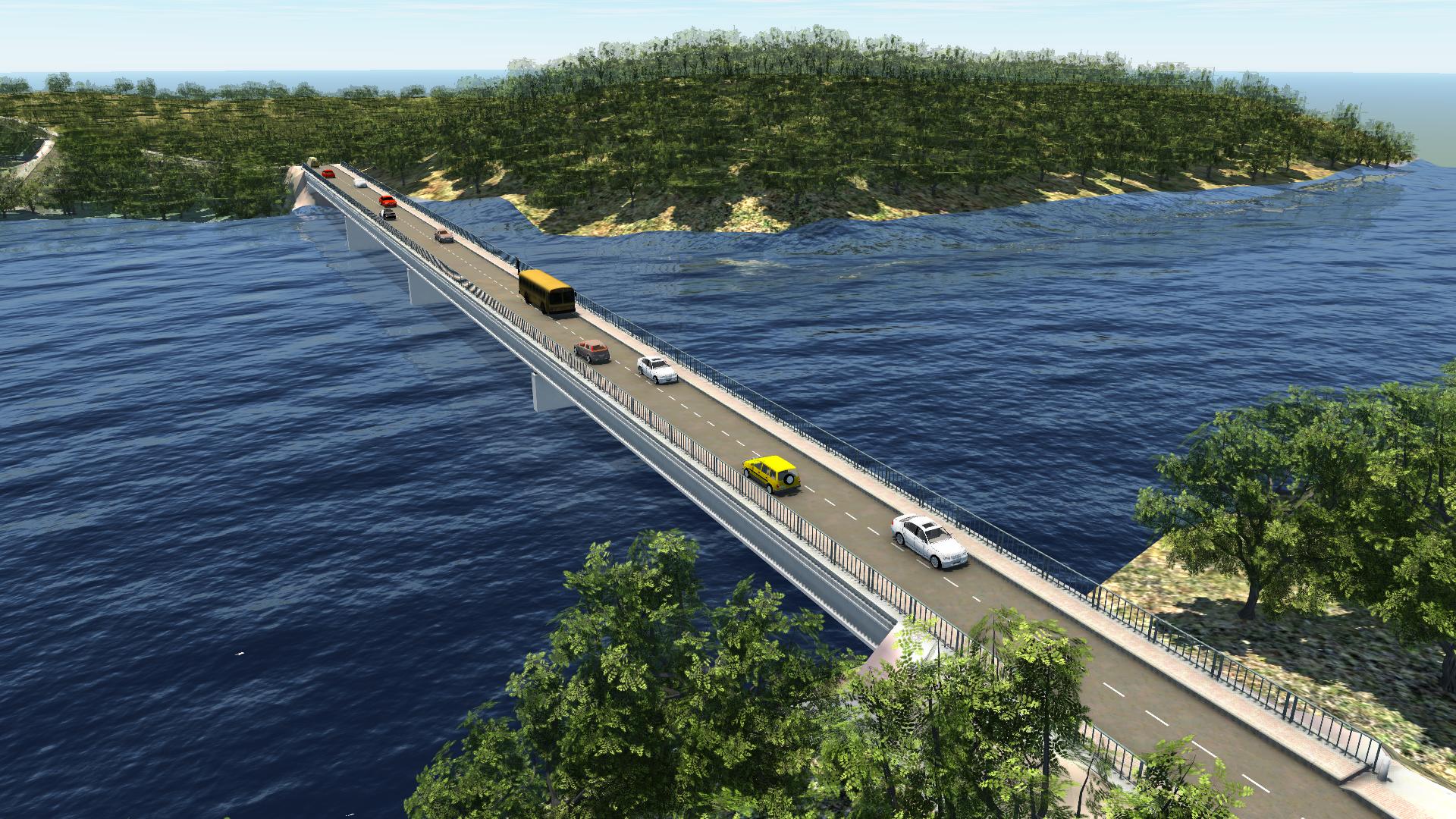 Étude technique d'un PONT de 200 ml de portée sur fondation superficielles