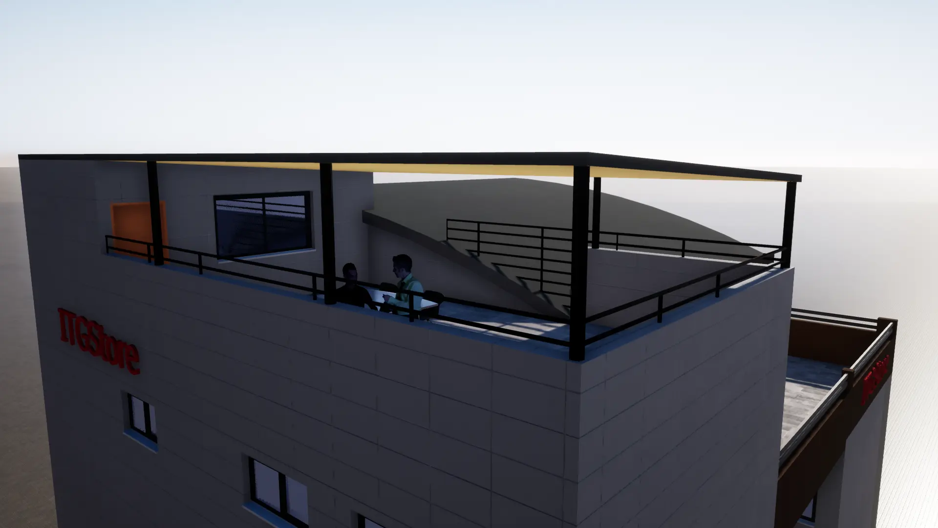 ITG STORE - CONSTRUCTION D’UN IMMEUBE A USAGE DE BUREAUX DE TYPE SS/R+7 AVEC TERRASSE SIS A AKWA DOUALA 