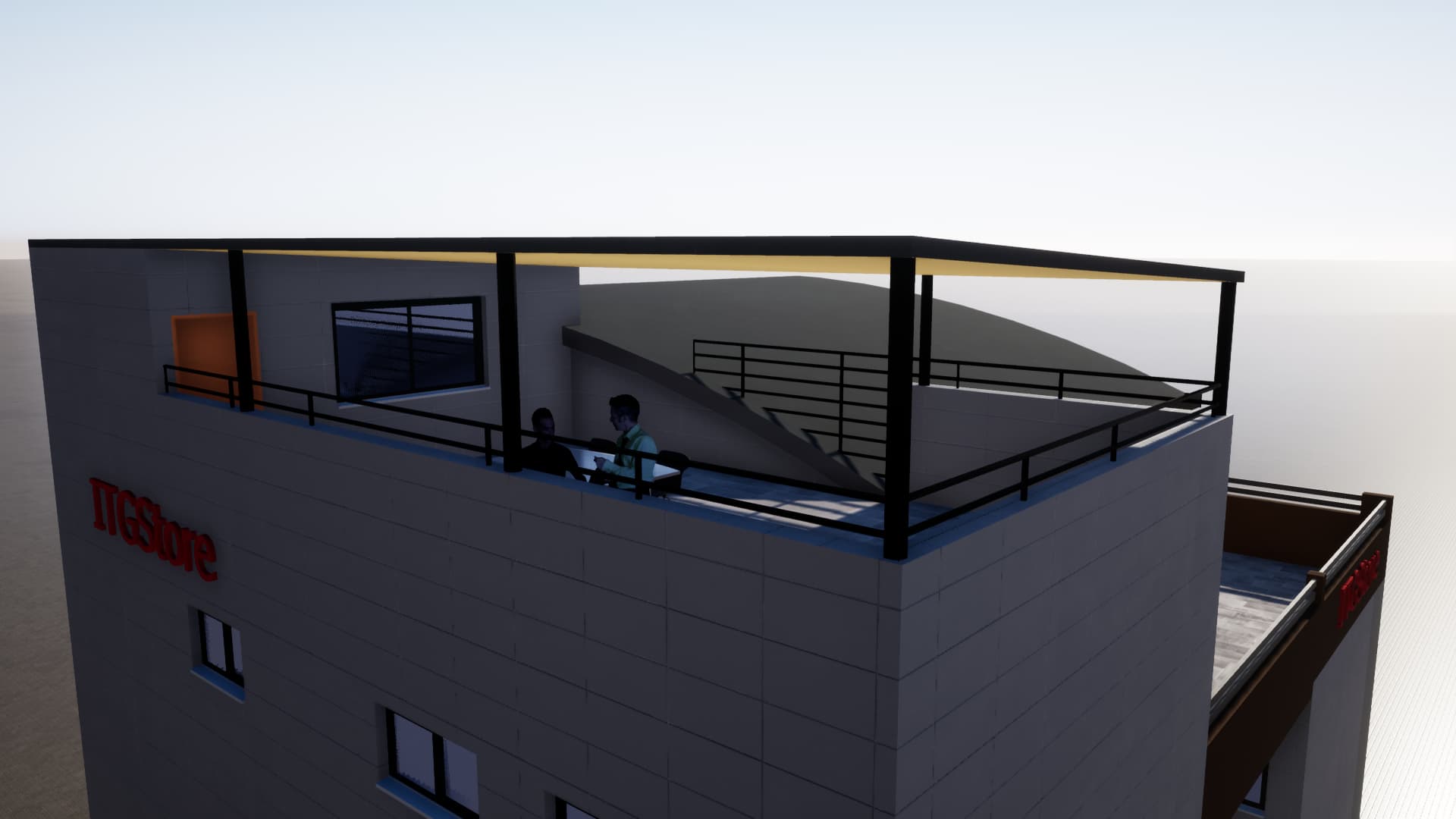 ITG STORE - CONSTRUCTION D’UN IMMEUBE A USAGE DE BUREAUX DE TYPE SS/R+7 AVEC TERRASSE SIS A AKWA DOUALA 