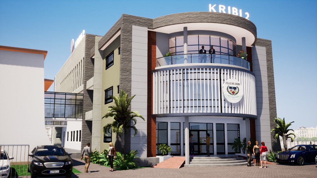TRAVAUX DE CONSTRUCTION D'UN BATIMENT DE TYPE R+2 DANS LE CADRE DE L'EXTENSION ET DE L'AMENAGEMENT DE LA MAIRIE DE LA COMMUNE DE KRIBI II, DEPARTEMENT DE L'OCEAN, REGION DU SUD (EN PROCEDURE D'URGENCE).